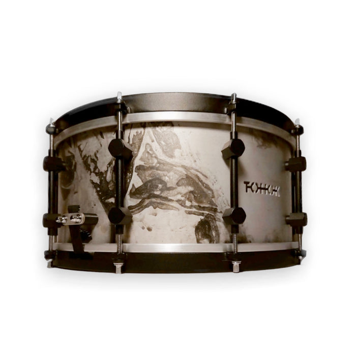 TOHOK Snare Drum 6.5 x 14 Aluminum Steel - 2mm thick - ALUPATINA 1