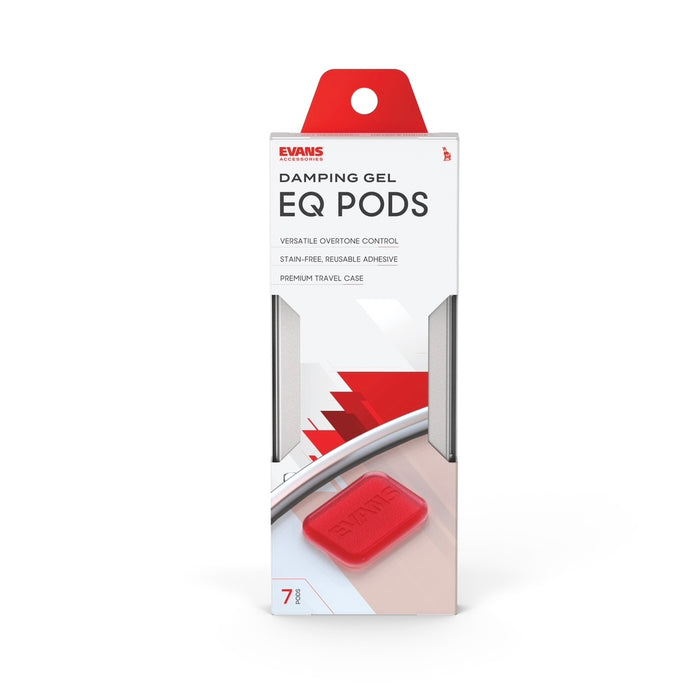 Evans EQ Pods - Drum Dampener Gels - 7 pack