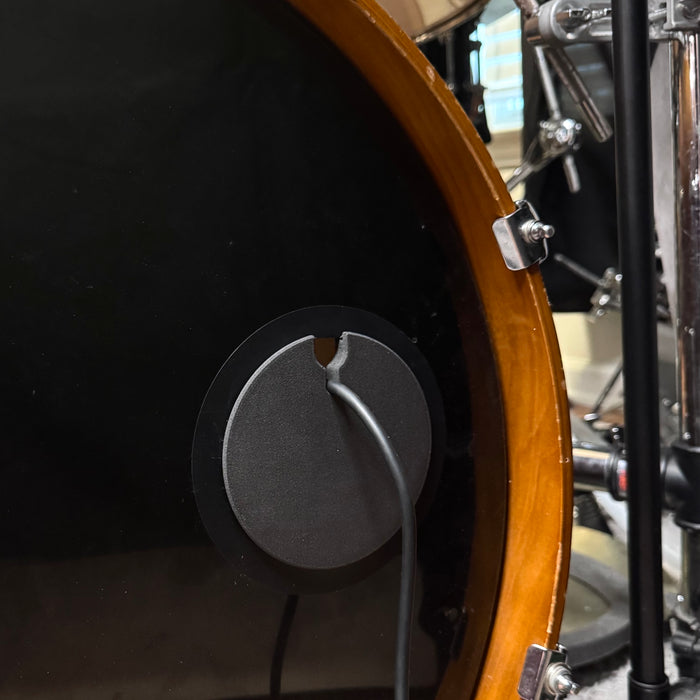 Drum Bones - Port Plug BLACK Foam Rubber w cable management