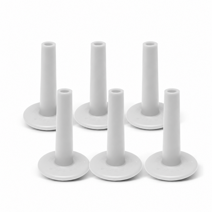 NoNuts Cymbal Sleeves WHITE
