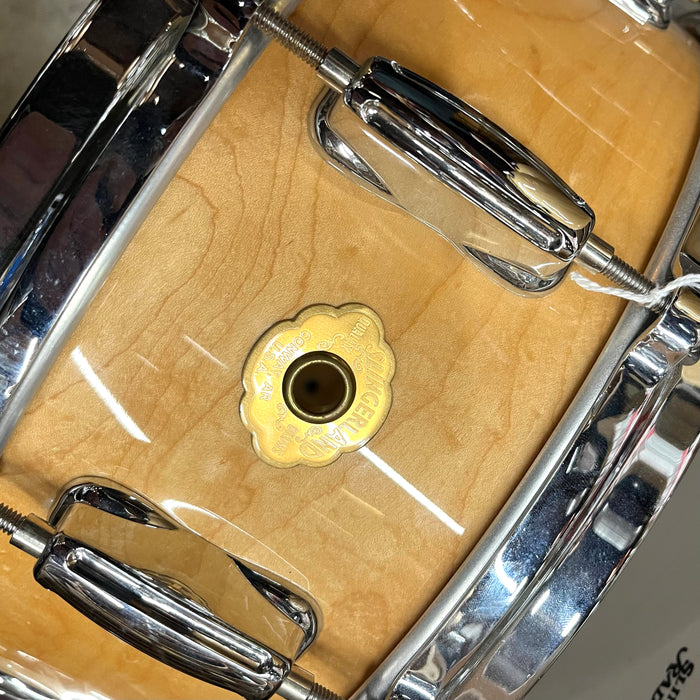 SLINGERLAND RadioKing Maple  10 LUG CONWAY 5.5 X 14 USED VINTAGE Snare Drum