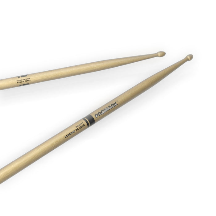 ProMark Rebound 7A Long Hickory Drumstick, Acorn Wood Tip