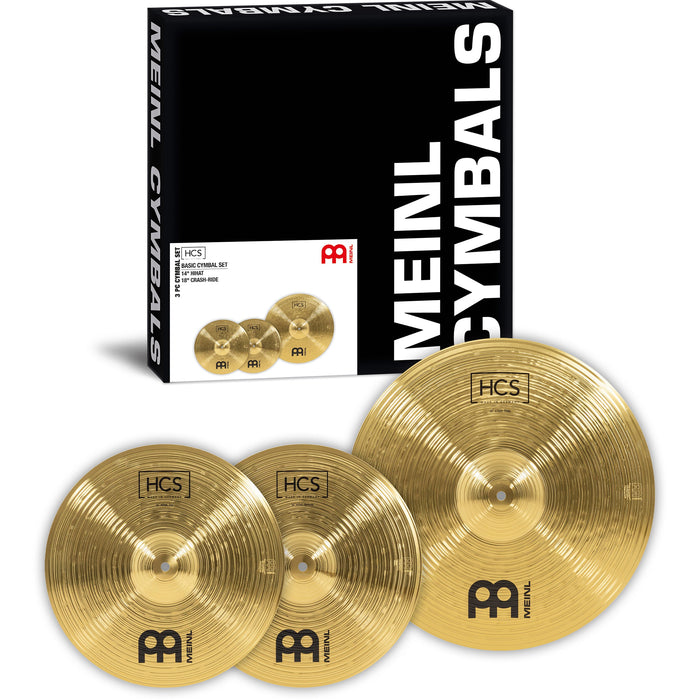 Meinl HCS Cymbal Set, 14" Hihat, 18" Crash-Ride - HCS1418