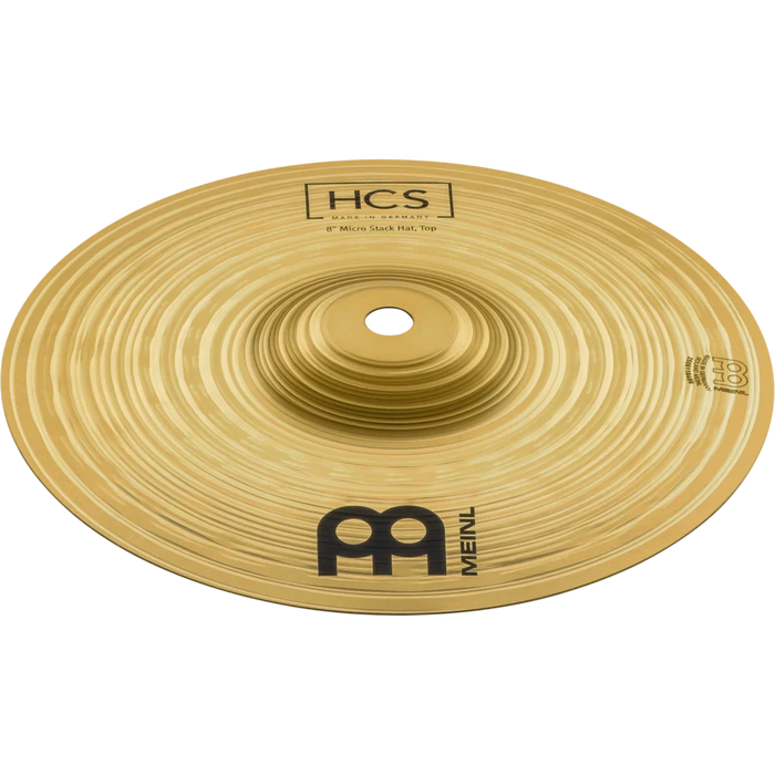 Meinl HCS Micro Stack Hi Hat Cymbals 8" PAIR
