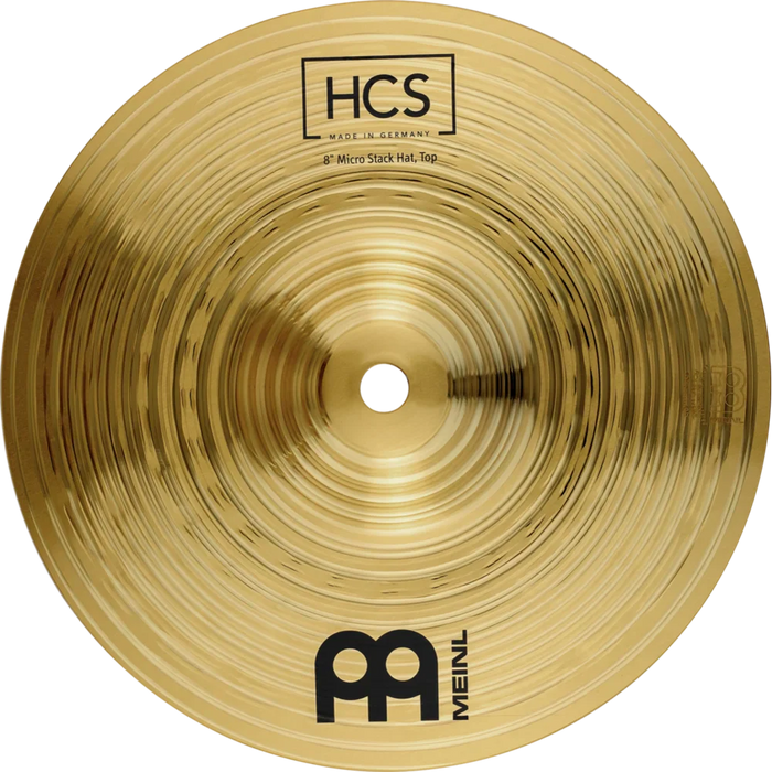 Meinl HCS Micro Stack Hi Hat Cymbals 8" PAIR