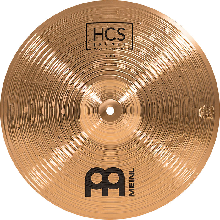 Meinl HCS B8 Bronze 14" Crash - HCSB14C FINAL STOCK