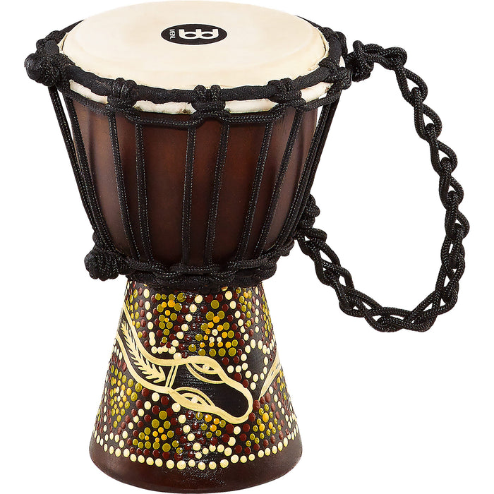 Meinl Headliner Rope Tuned Djembe Dark Serpent Design 4 1/2" XX Small