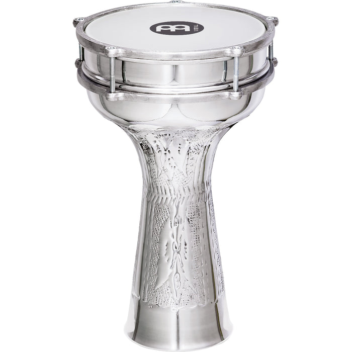 Meinl Aluminum Jingle Darbuka 8" x 14.5" Hand Hammered