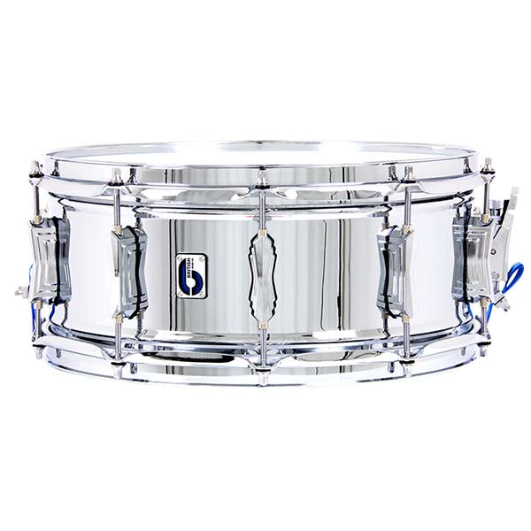 British Drum Company Bluebird Brass Snare Drum 14"x6”