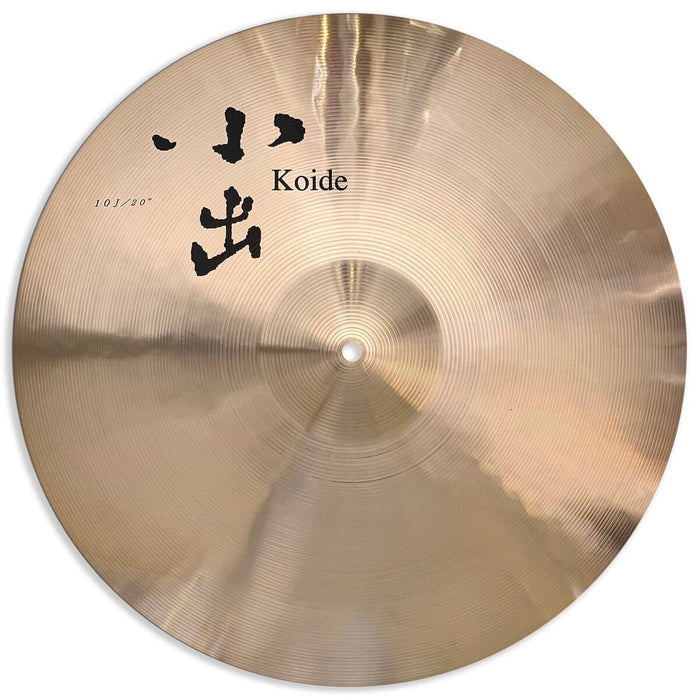 Koide 10J Traditional Crash Ride Cymbal 20"