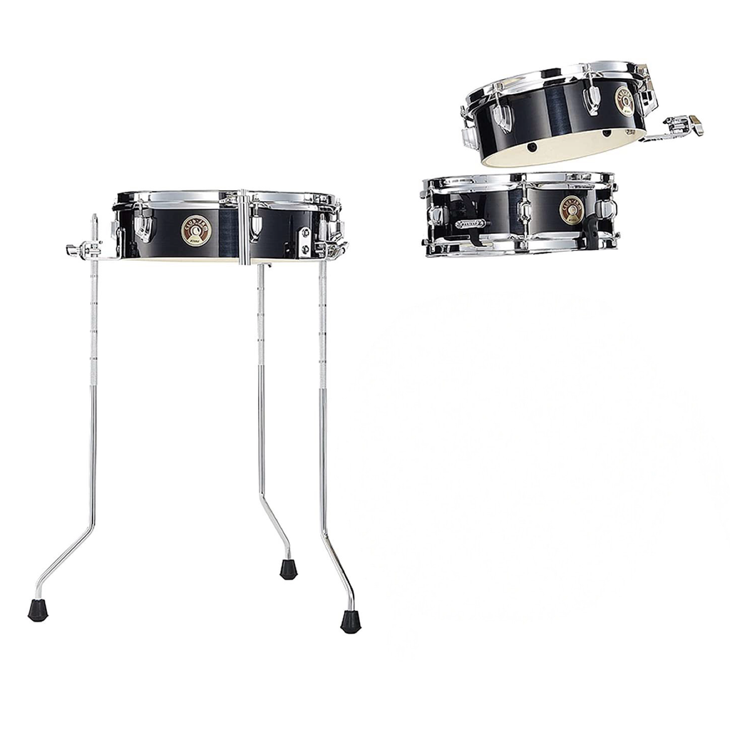 Tama Club-JAM Pancake Add-On Tom Pack - Hairline Black — Drum Supply