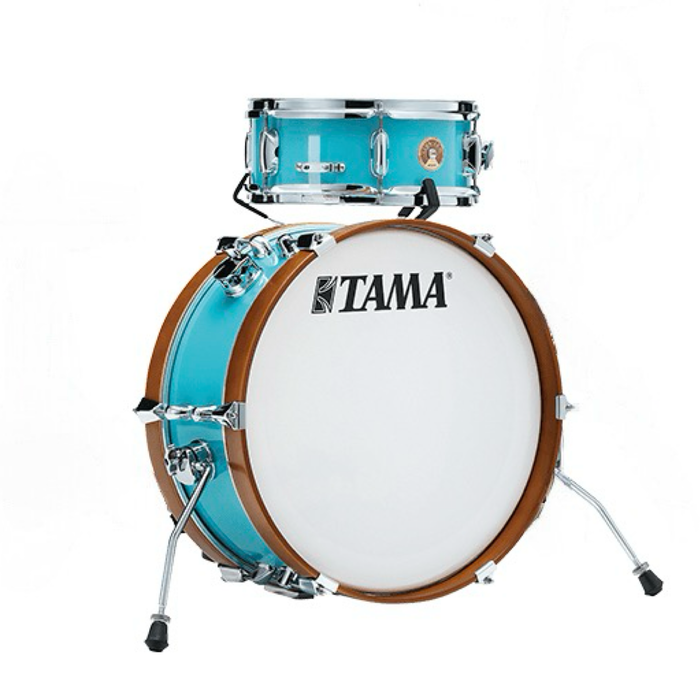 Tama Club - JAM Mini Kit - Aqua Blue Wrap Finish