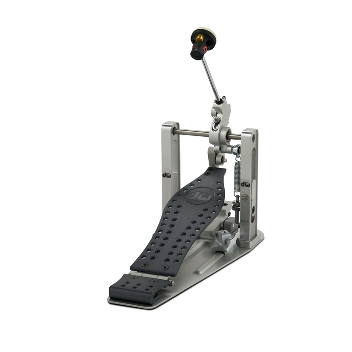 DW MFG Series Machined Direct Drive Single Pedal w/ Bag Gun Metal Edition