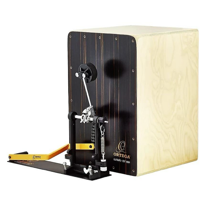 Ortega OSTBCJ-BU Percussion Series Stomp Box Cajon Bundle with Gig Bags