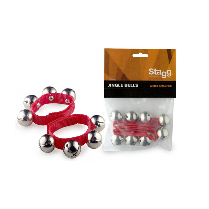 SWRB4 L/RD Big Wrist Bells Red