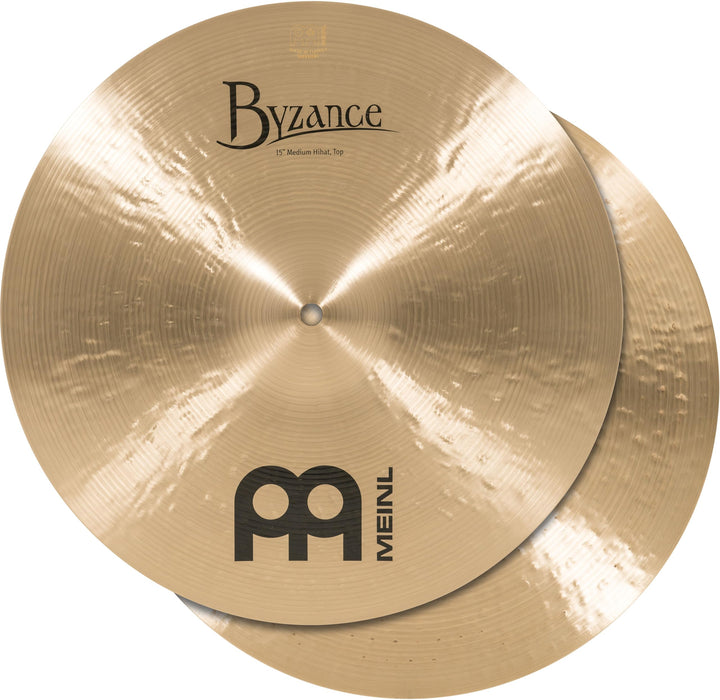 Meinl Byzance Polyphonic Hi Hat Cymbals 15"