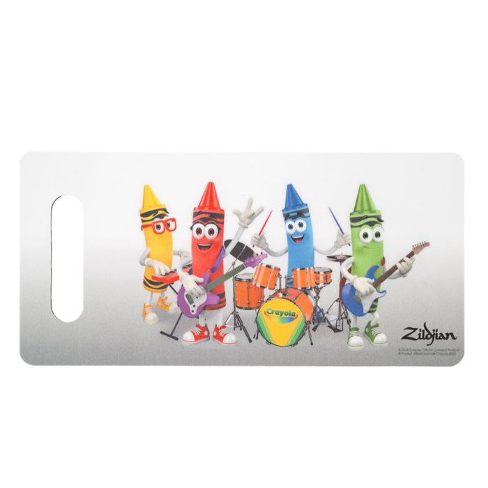 Zildjian x Crayola Kids Drumsticks pack with practice pad 4 pair