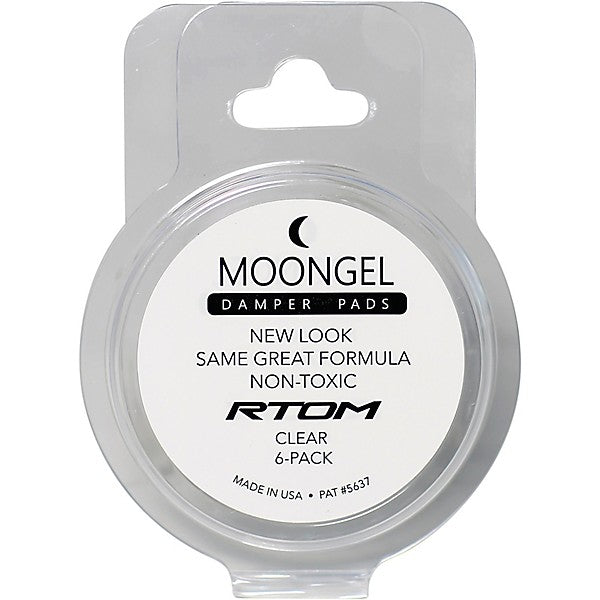 Moongel CLEAR Damper Pads 6pk Tone Control