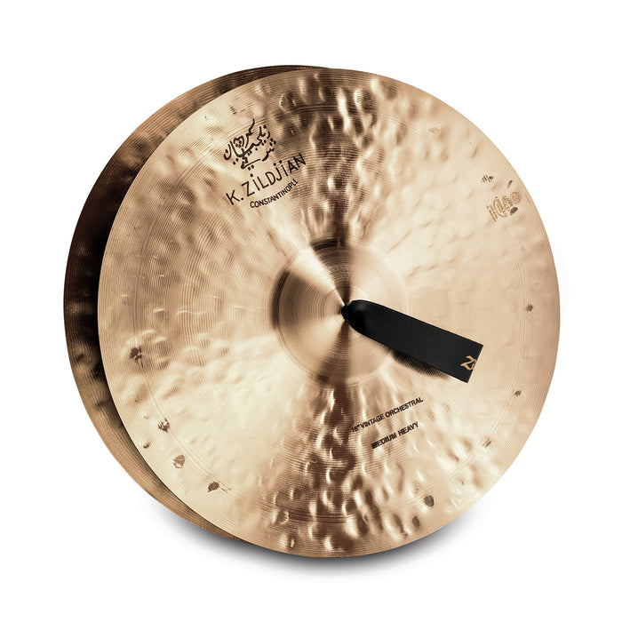 Zildjian 16" K Constantinople Vintage MH Pair W/Pads Straps & Bag