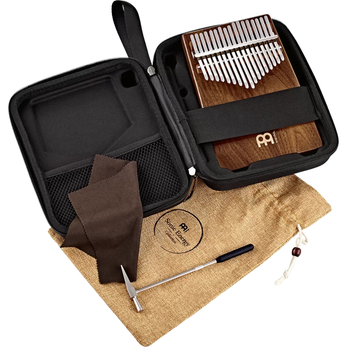 Meinl Sonic Energy Solid Kalimba C Major 17-Notes Black Walnut