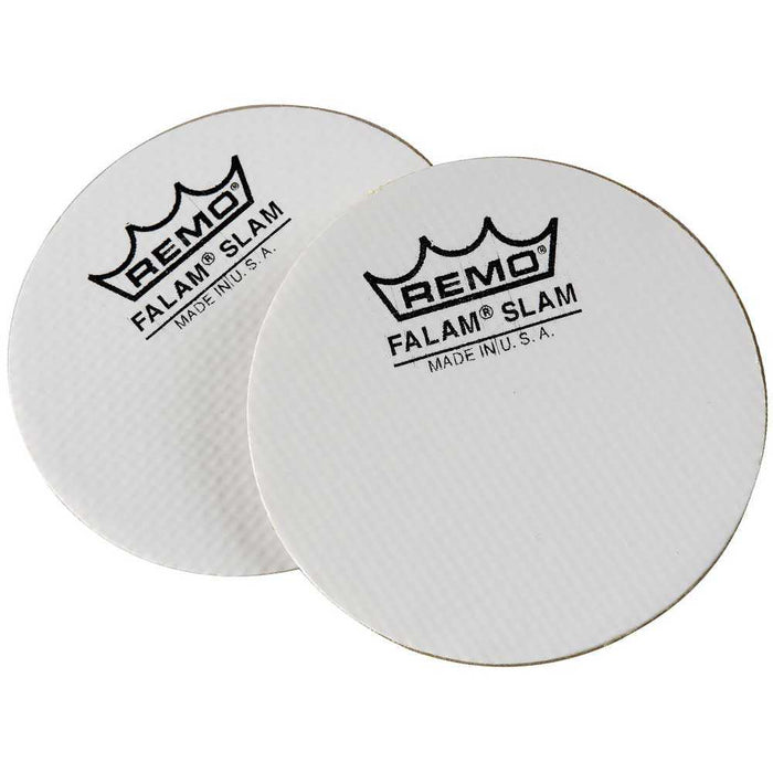 Remo Patch FALAM Slam 4" Diameter 2 Piece Pack LARGE WHITE