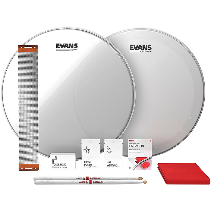 EVANS EC Reverse Dot Snare Tune Up Kit 14 inch
