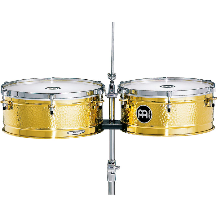 Meinl Artist Series Luis Conte Timbales 14" & 15" Hammered Brass