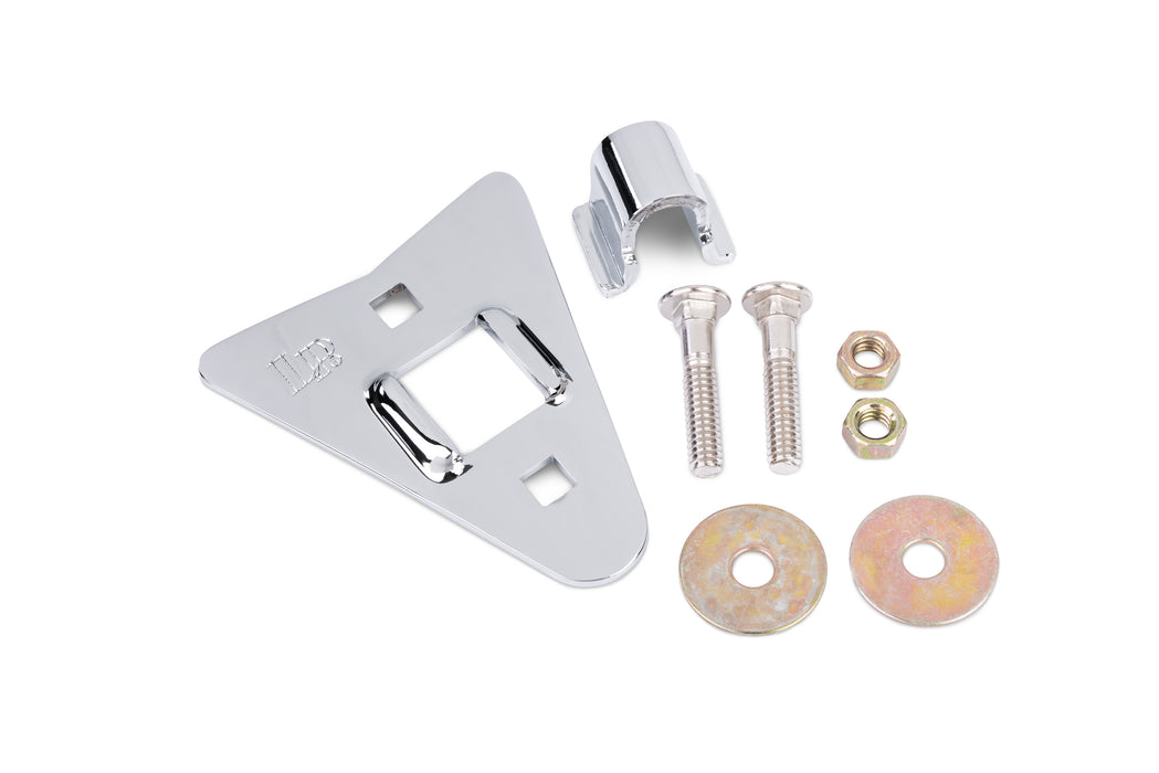 LP Series Percussion Mount Face Backing and Side Plates Chrome