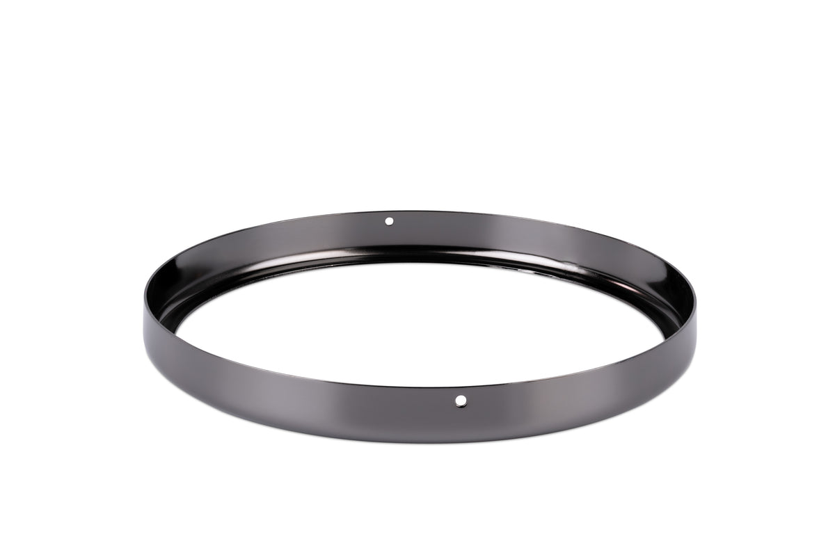 LP Series Counterhoop and Rim Percussion Rim Black Nickel — Drum Supply
