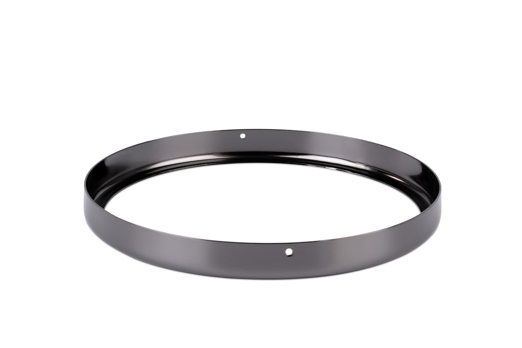 LP Series Counterhoop and Rim Percussion Rim Black Nickel