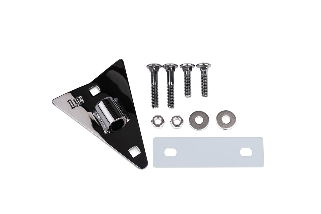 LP Series Percussion Mounts Conga Mount Brushed Nickel