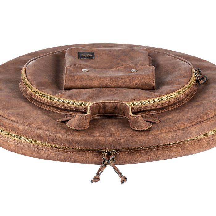 Meinl ヴィンテージ Hyde シンバルバッグ - ライトブラウン MVHC22LB
