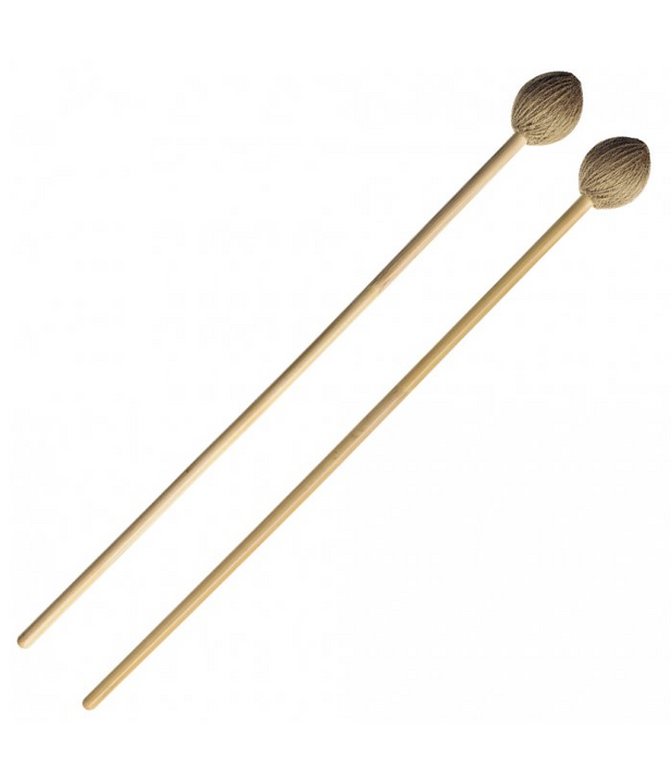 Stagg Maple Wood Handle Medium Yarn Mallets PAIR