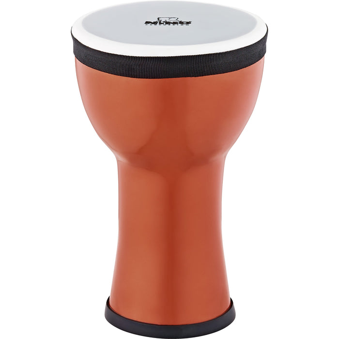 Nino Percussion NINO-EMDJ-CM Elements Mini Synthetic Djembe, Copper Metallic