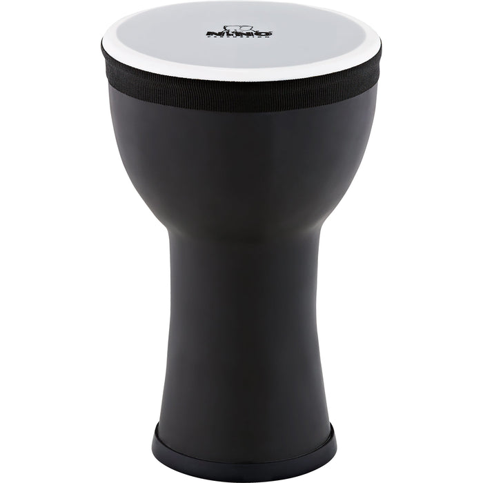 Nino Percussion NINO-EMDJ-FB Elements Mini Synthetic Djembe, Flat Black