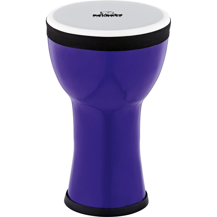 Nino Percussion NINO-EMDJ-GP Elements Mini Synthetic Djembe, Grape