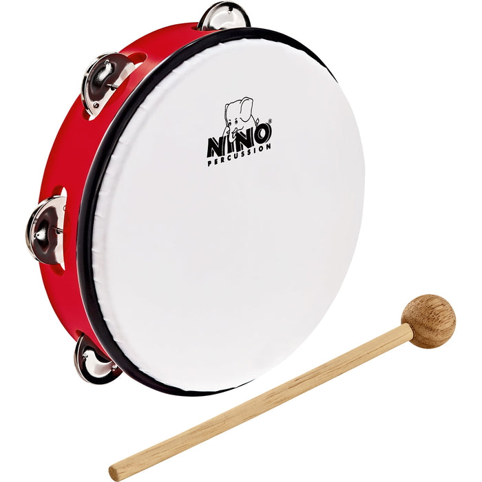 Meinl NINO ABS 8" Jingle Drum, Red