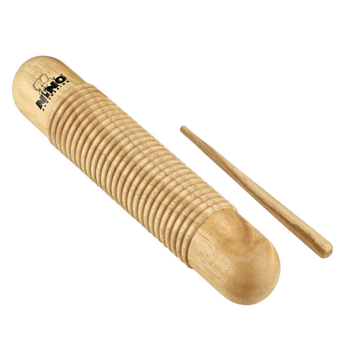 Nino Percussion Large Wooden Guiro - Siam Oak