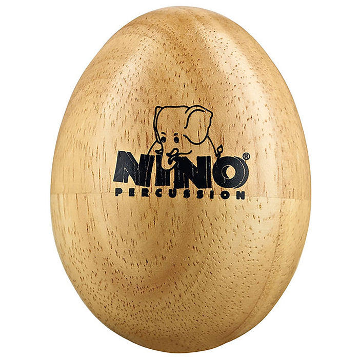 Meinl NINO Wood Egg Shaker Medium Natural
