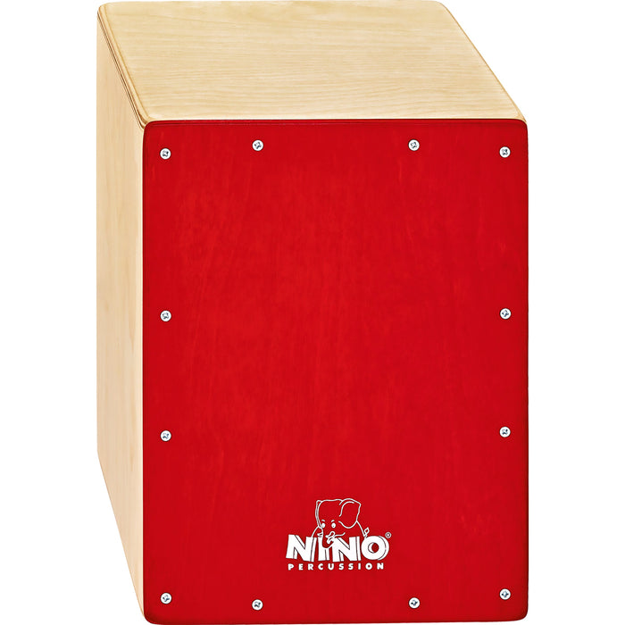 Meinl NINO Cajon Birch 9 3/4" L x 13" H x 9 1/2" D - Birch Red