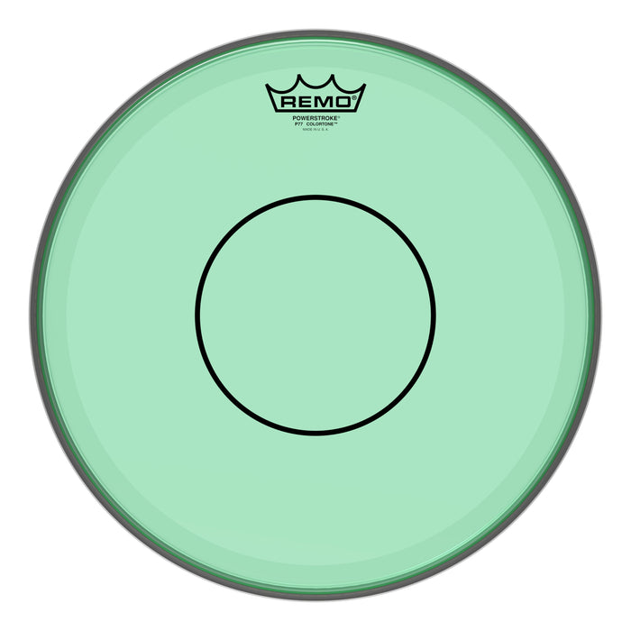 Remo 13" Powerstroke 77 Colortone Green Drumhead