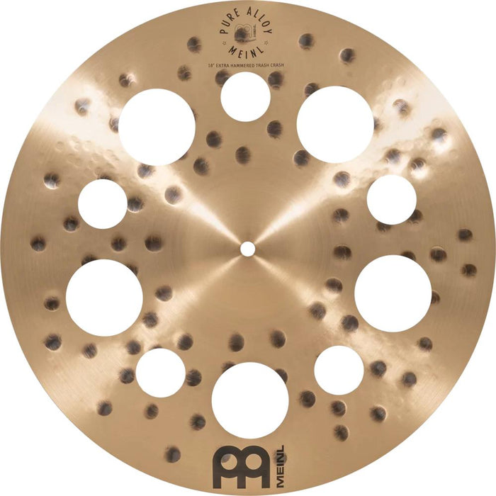 Meinl Pure Alloy Extra Hammered Trash Crash Cymbal 18"