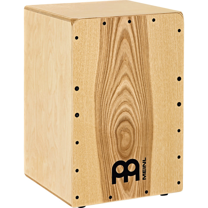 Meinl 11 3/4" X 18" Snarecraft Cajon, Heart Ash Frontplate
