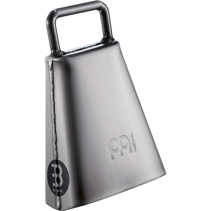 Meinl Handheld 4 1/2" Hand Brushed Steel Finish Bell