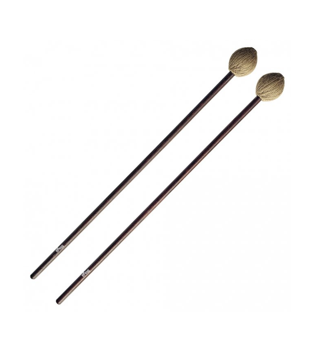 Stagg Red Wood Handle Medium Yarn Mallets PAIR
