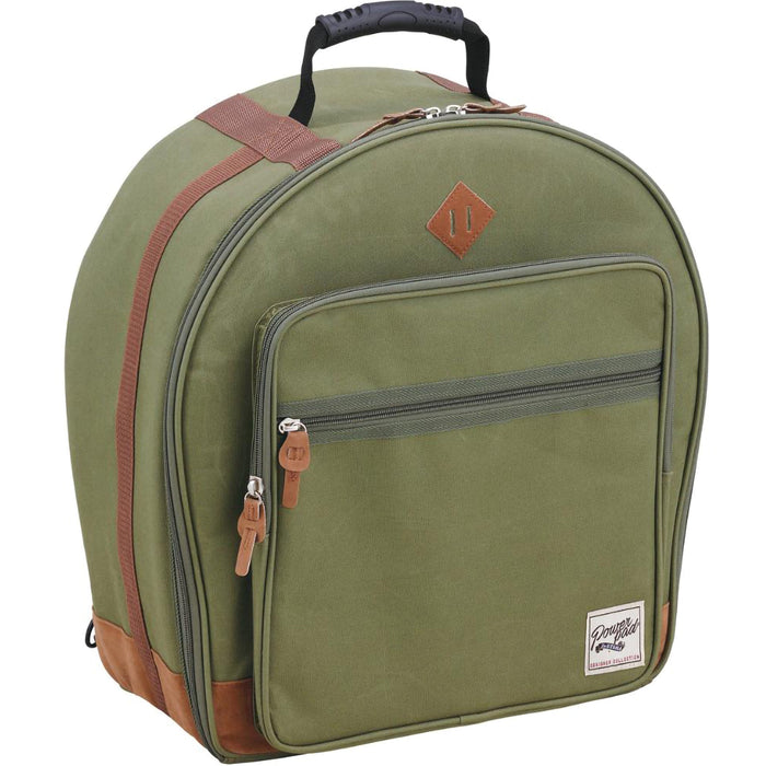 タマ パワーパッド デザイナーコレクション 6.5x14 スネアドラムバッグ - モスグリーン