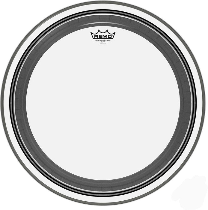 Remo 22" POWERSTROKE PRO Bass Drum Head Clear