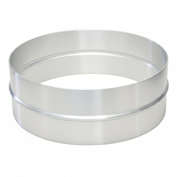 Brushed Aluminum Shell UNdrilled - 5 x 14