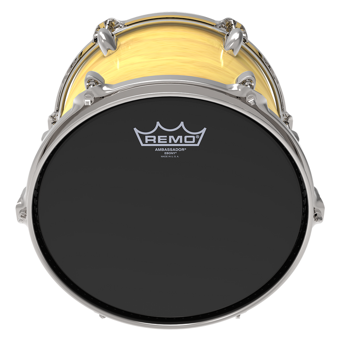 Remo AMBASSADOR Drum Head - EBONY 18 inch