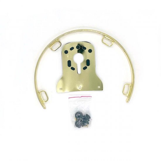 12" 6 Lug DSS Suspension Mount - Brass